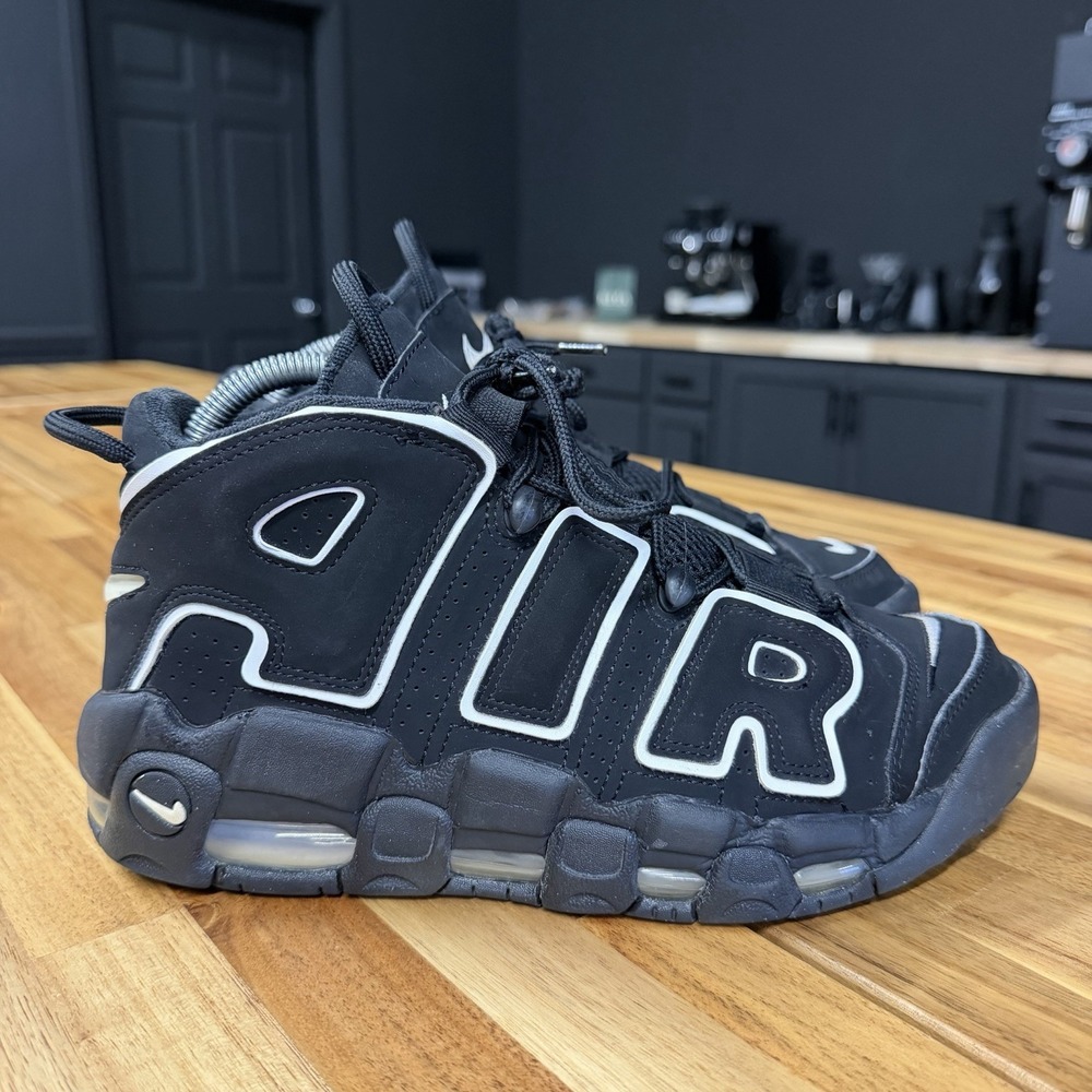 Nike Air More Uptempo Black/White (2020) Men's Size 7